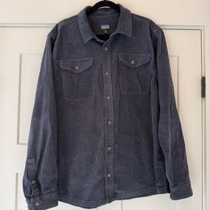 Patagonia Men’s Gray Corduroy Shirt